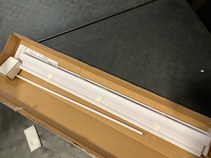 Photo 1 of Mini Blinds for Indoor Windows – 30"W x 48"H, Gray Horizontal Vinyl Blinds | Cordless | Easy to Install | Sleek Low-Profile Fit for Doors, Offices, Kitchens & Apartments