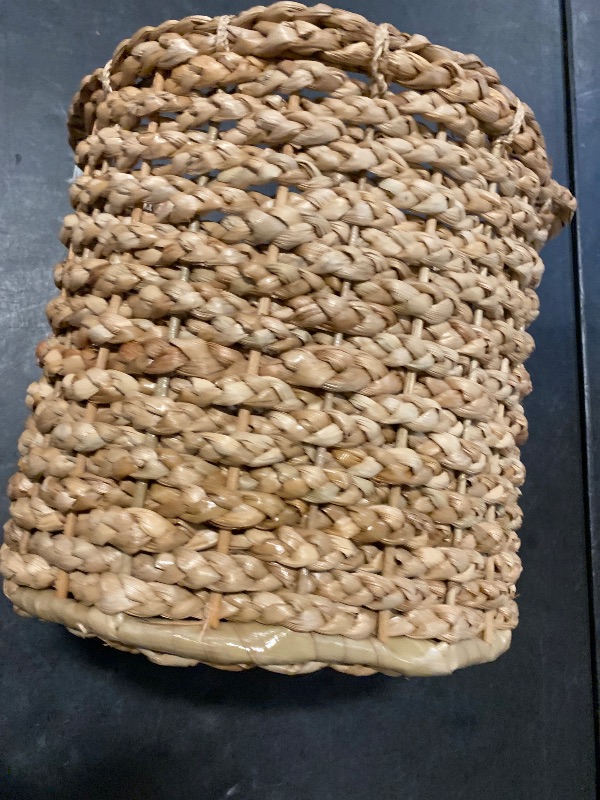 Photo 1 of Decorative Basket Natural 13.5 X14.5
