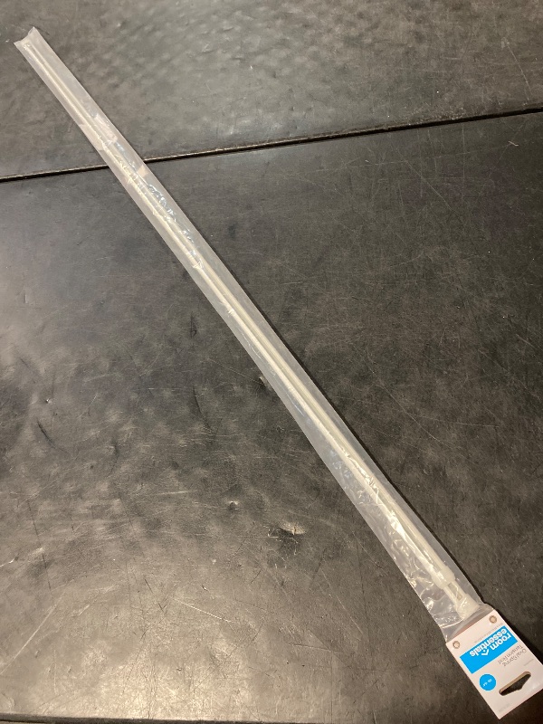 Photo 1 of Oval Spring Tension Curtain Rod White - Room Essentials