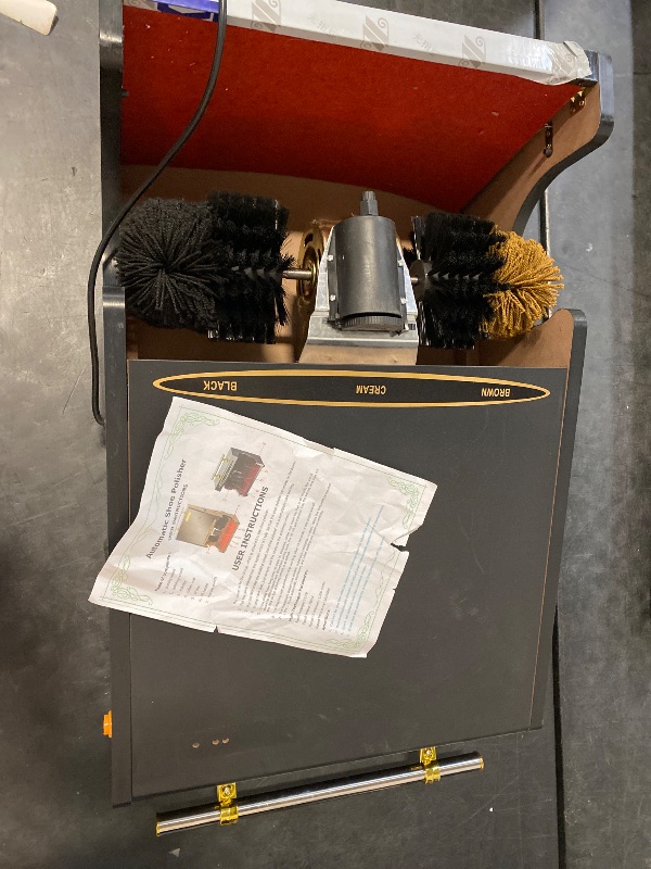 Photo 1 of Automatic Shoe-Shine Machine - Low Noise Shoe Polisher Machine, Electric Shoe Shine Polisher, Easy to Clean, for Home Shop Hotel Lobby