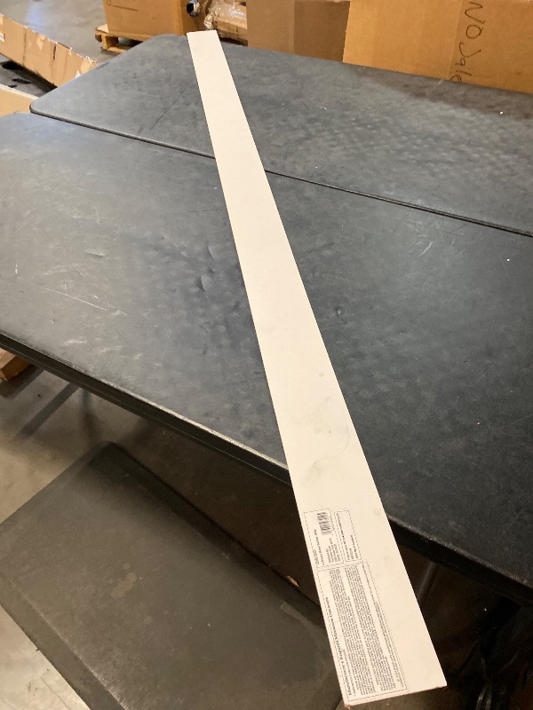 Photo 1 of Avondale/Leyton 90 in. W x 4.5 in. H Toe Kick in Alpine White