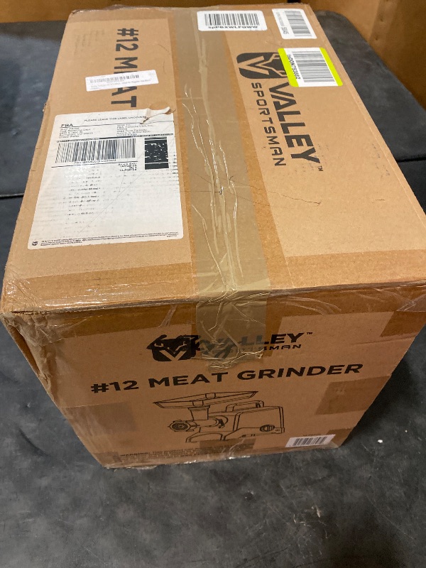 Photo 1 of #12 Electric Meat Grinder, Electric Meat Chopper Aluminum Housing, Heavy Duty Meat Mincer, Sausage Stuffer Maker, Ideal for Regular Use,Black