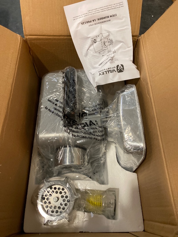 Photo 1 of #12 Electric Meat Grinder, Electric Meat Chopper Aluminum Housing, Heavy Duty Meat Mincer, Sausage Stuffer Maker, Ideal for Regular Use,Black