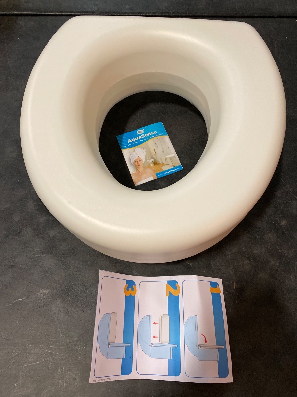 Photo 1 of AquaSense Economy Raised Toilet Seat