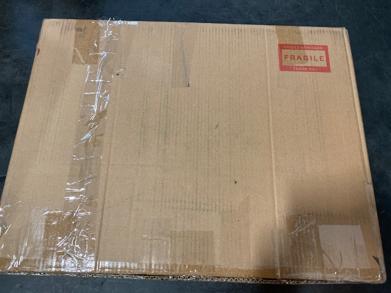 Photo 1 of Navaris Magnetic Dry Erase Board - 16 x 24 inches Decorative White Board for Wall with Design, Includes 5 Magnets and Marker - Stone Wall