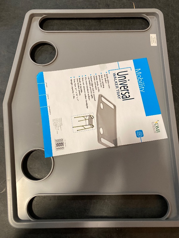 Photo 1 of DMI® Walker Tray, Gray