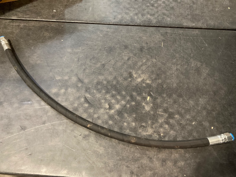 Photo 1 of Generic HaiChi 26711-12-12-RW Hydraulic Hose Swivel Assembly 3/4” Hydraulic Hose with Female JIC X Female JIC, 48IN,3118 psi, Black