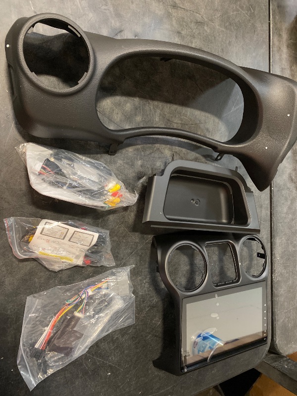 Photo 1 of 4GB+64GB Car Radio for Jeep Wrangler 2015 2016 2017,10.1 inch IPS Touchscreen Android 13 Stereo - Wireless Carplay & Android Auto,GPS Navigation & Bluetooth