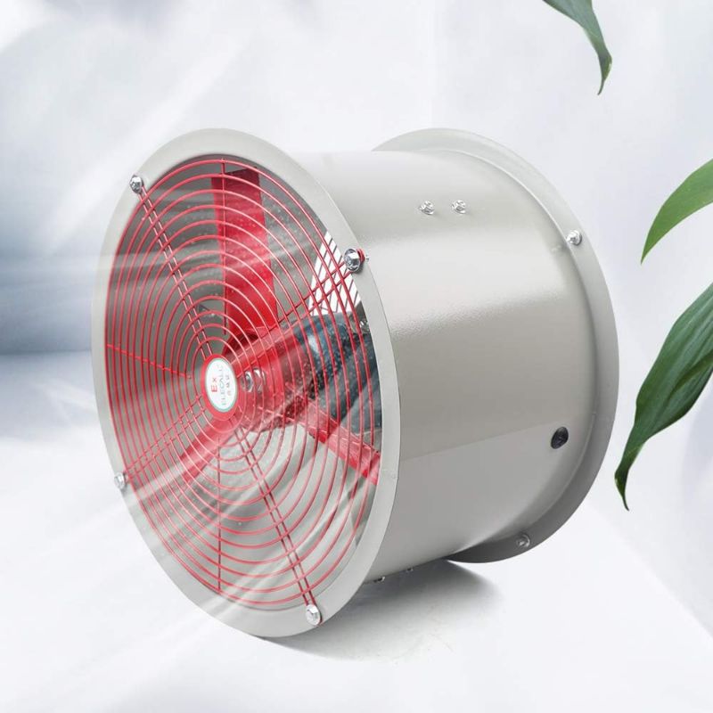 Photo 1 of Explosion Proof Fan Axial Fan Cylinder Pipe Explosion-proof Spray Booth Paint Fumes ExhaustFan, CBF-400D Tube Axial DuctFan, VentilationFan for Factories Warehouse Kitchen Workshop
