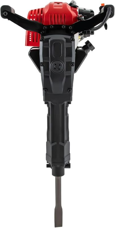 Photo 1 of Demolition Jack Hammer Concrete Breaker, 52cc 1700W Lightweight Gas Powered Demolition Jack Hammer Drill Concrete Breaker Machine with Flat Chisel & Point