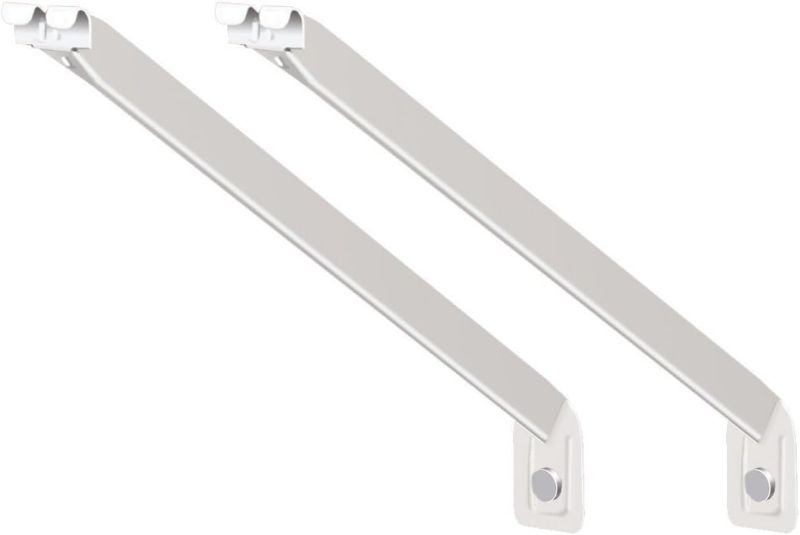 Photo 1 of ClosetMaid 56606 12-Inch Support Brackets for Wire Shelving, 2-pack,White
