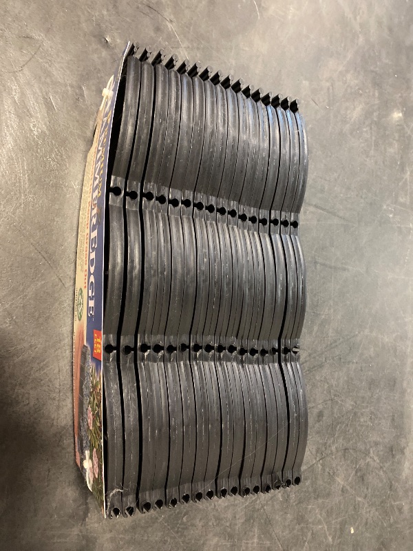 Photo 1 of Dalen HammerEdge Pound in Edging - 16 Durable Interlocking Pieces -18 feet of Coverage - Made in USA - Easy to Install - 1 Pack