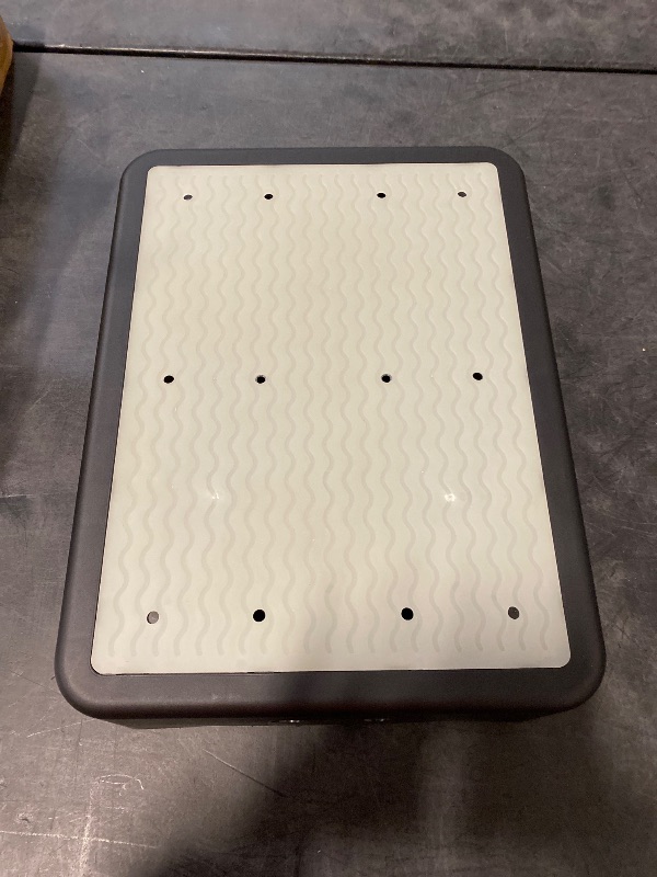 Photo 1 of Adjustable Step Stool for Adults, Noctilucent Bed Step Stools, 600 LBS Capacity Non-Slip Safety Step Platform Indoor and Outdoor for Seniors and Kids, Wide Step Stools Elderly Assistance at Night