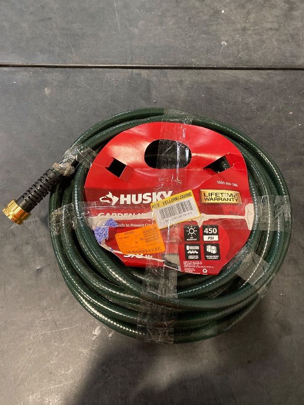 Photo 1 of Husky 5/8 in. x 50 ft. Heavy-Duty Hose CHDHKT58050