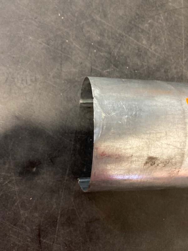 Photo 1 of 3 in. X 3 Ft. Round Metal Duct Pipe