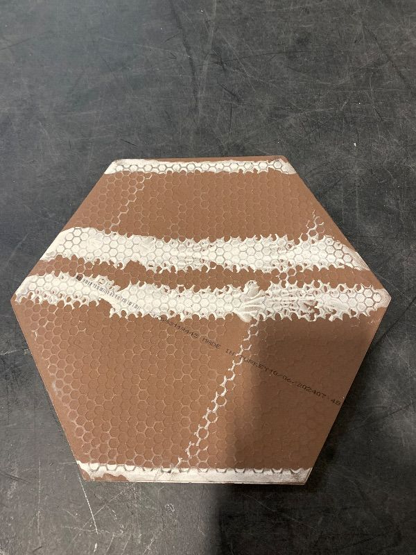 Photo 1 of Glassel Bianco Hexagon 9 in. x 10 in. Matte Porcelain Floor and Wall Tile (6.89 sq. ft./Case)