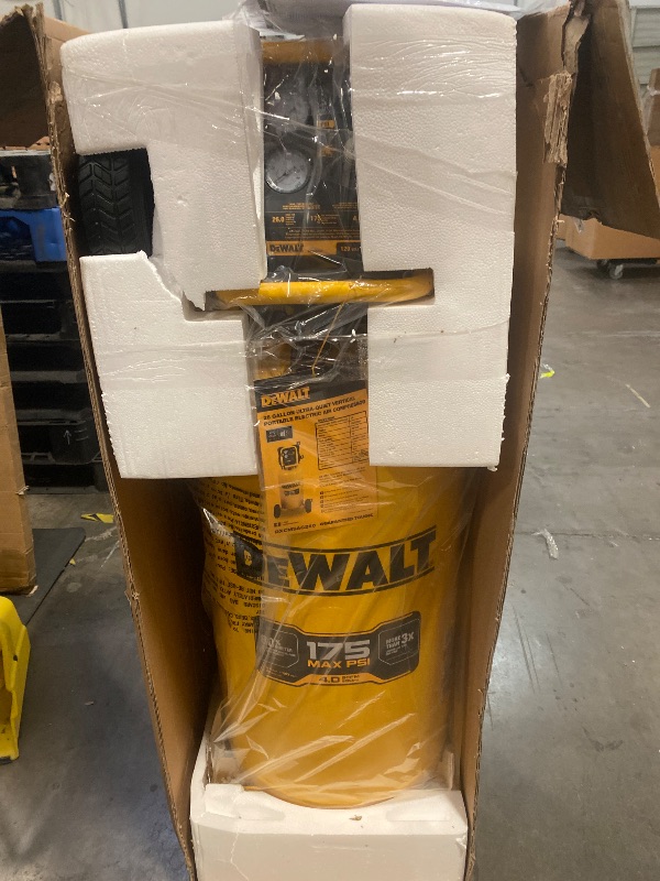 Photo 1 of DEWALT 26 Gallon Quiet Portable Air Compressor (DXCMSAC260)