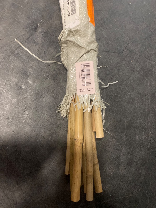 Photo 1 of Garden Bamboo Stakes,10-pack