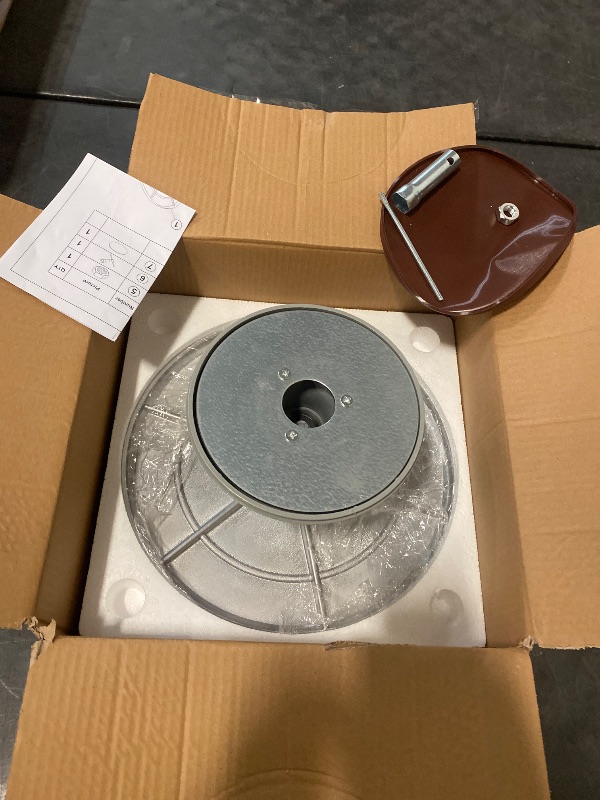 Photo 1 of Aluminium Alloy Revolving Cake Stand 12 Inch Rotating Cake Turntable for Cake, Cupcake Decorating Supplies