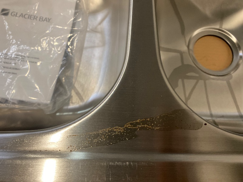 Photo 1 of 33 in. Drop-In 50/50 Double Bowl 20 Gauge Stainless Steel Kitchen Sink