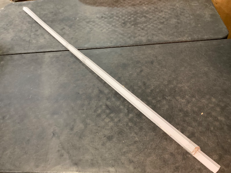 Photo 1 of 4 Pack Plastic PVC Corner 90 Degree Angle Trim Wall Edge Protector White Beige Grey Self Adhesive for Inside Outside Stair Steps Edging Drywall Corner Molding Strips Blue Color 64inch