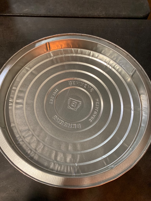 Photo 1 of Behrens 38111R Galvanized Steel Trash Can Infinity Lid