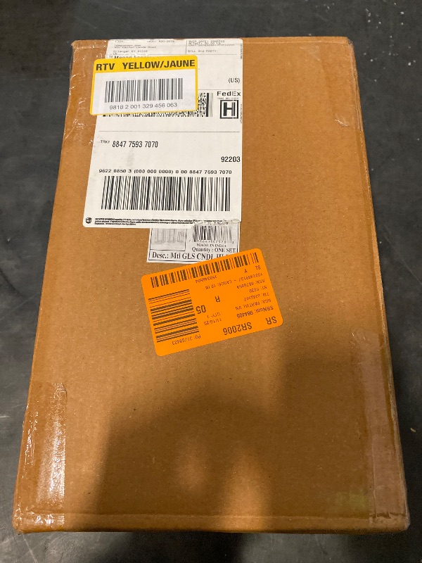 Photo 1 of Cosmopolitan Glass Decorative Candle Lantern with Metal Plate, Set of 3 6", 8", 10"H, Gold