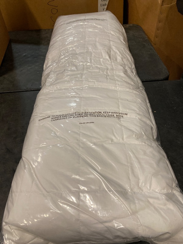 Photo 1 of Cotton Body Pillow Insert - Cooling Breathable Full Body Pillow for Side Sleeper - Soft Long Bed Pillow for Adults - 20 x 54 inch-White
