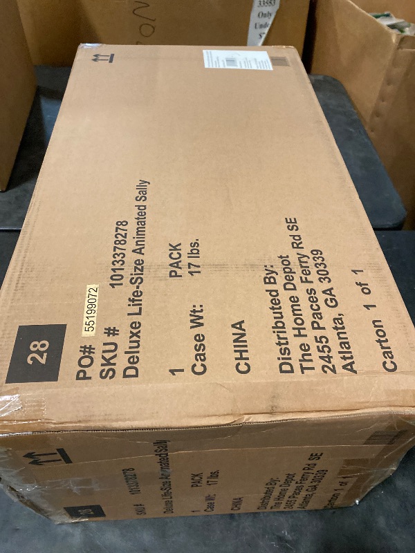 Photo 1 of 5'8 Tall Life Size Animated Sally Disney Halloween Prop