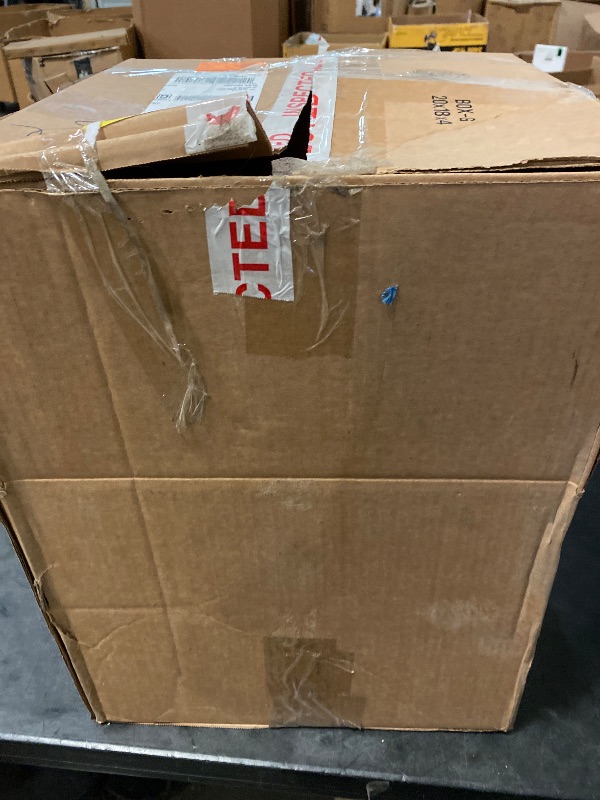 Photo 1 of Gracious Living 2-Step Stool, Portable Plastic Stepping Stool for Dorm, Home, Classroom, or Office, 18" L x 18.75" W x 16" H - 300 Pound Capacity, White