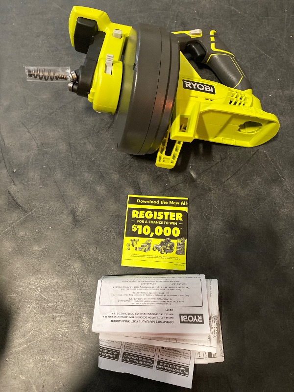 Photo 1 of 18V ONE+ Drain Auger (Tool Only)