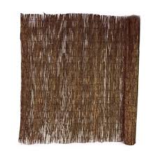 Photo 1 of 6 ft. H x 16 ft. W Carbonized Reed Fence