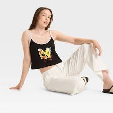 View 1 of L Women's Wu Tang Graphic Tank Top Black