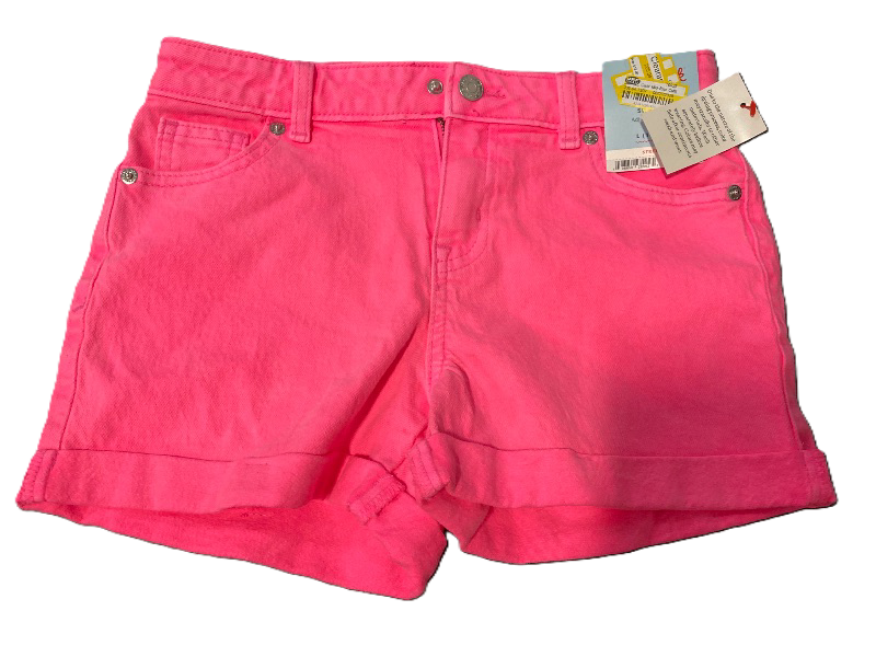 Photo 1 of L Neon Pink Mid-Rise Stretch Cuffed Shorts