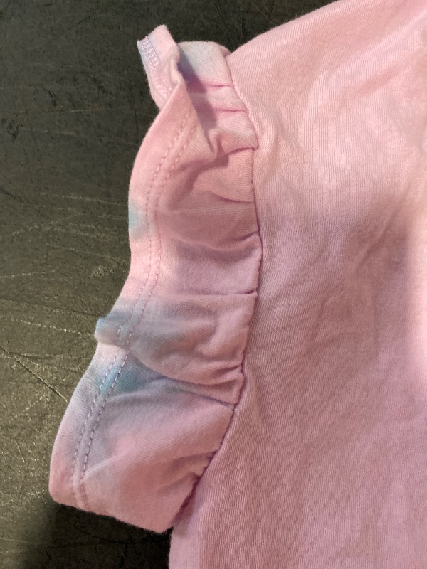 Photo 1 of L Girls' Short Sleeve 'Lemon' Flip Sequin T-Shirt Light Purple