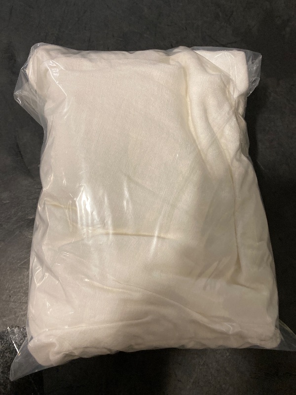 Photo 1 of 4X Women's Mid-Rise Wide Leg Linen Pull-on Pants White