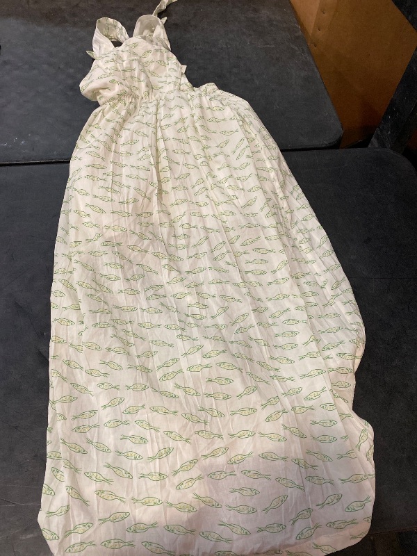 Photo 1 of M Women's Maxi Open Back Sundress Cream Print