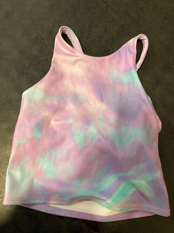 Photo 1 of L Girls' Cropped Tank Top Multi Color Purple Pink