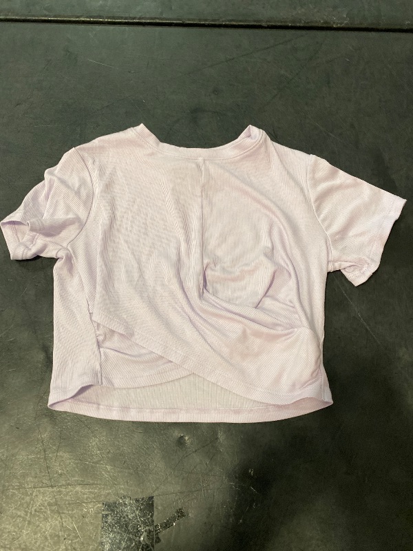 Photo 1 of M Multi-Layered Tiered Kids Shirt Purple