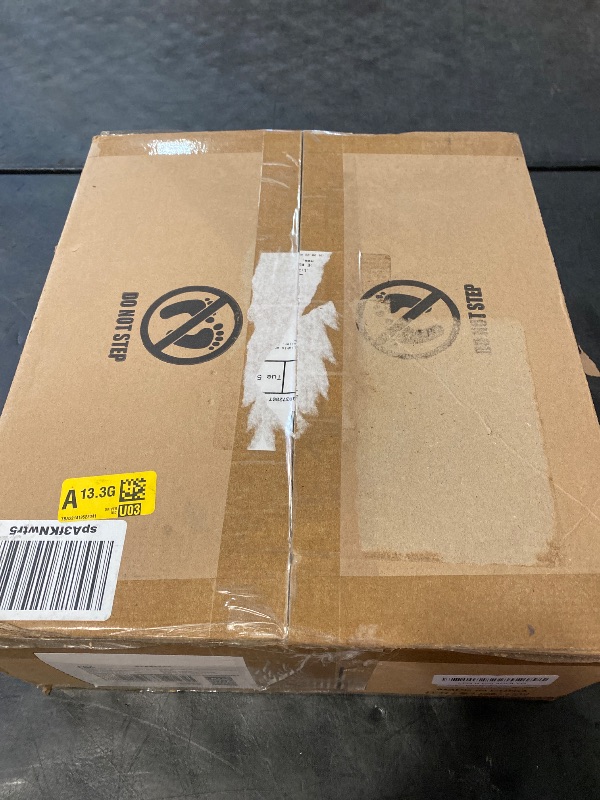 Photo 1 of Flush Mount Ceiling Fan with Lights and Remote, 19.7'' Low Profile, 3000-6000K Dimmable Fandelier, 6 Wind Speeds, Black Modern LED Fan Light for Bedroom