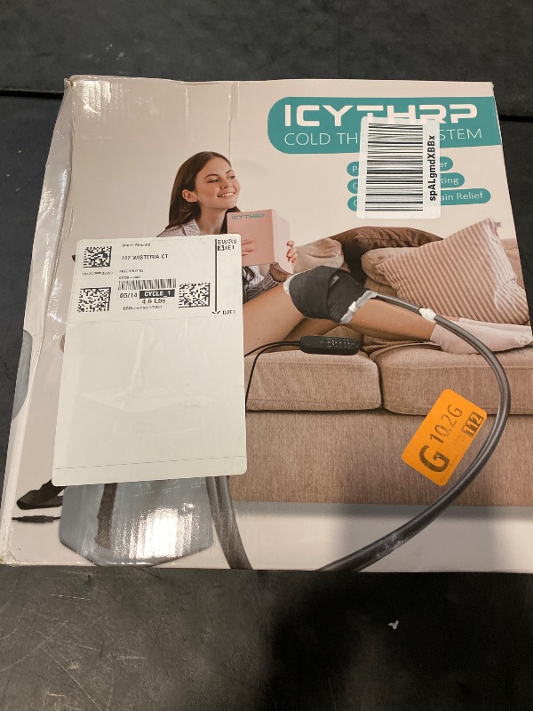 Photo 1 of Cold Therapy Machine with Programmable Timer, Portable Ice Machine for Knee After Surgery, Knee Replacement Recovery System for Pain Relief w/Compression Pad for Shoulder, Hip and Ankle