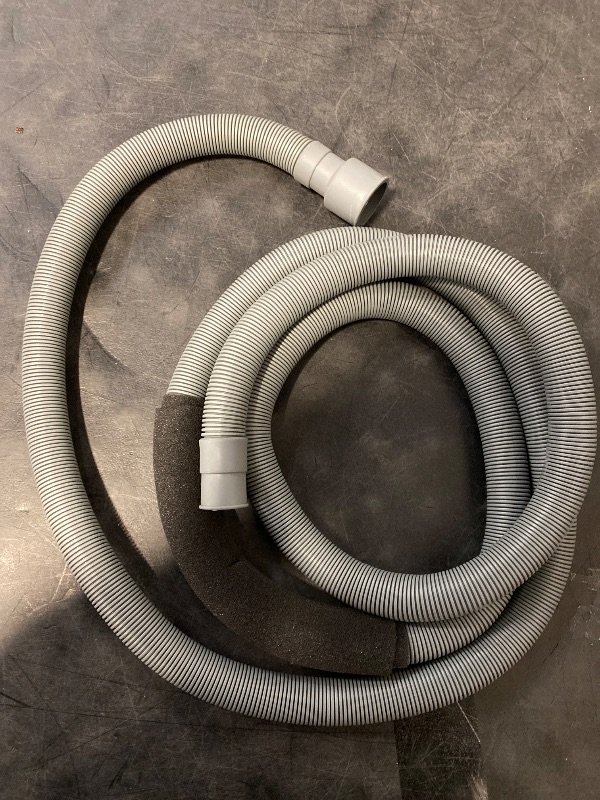 Photo 1 of Long Dishwasher Drain Extension Anti-Kink Leak-Proof Flexible Dishwasher Pipe Replacement Drain Hose Extension
