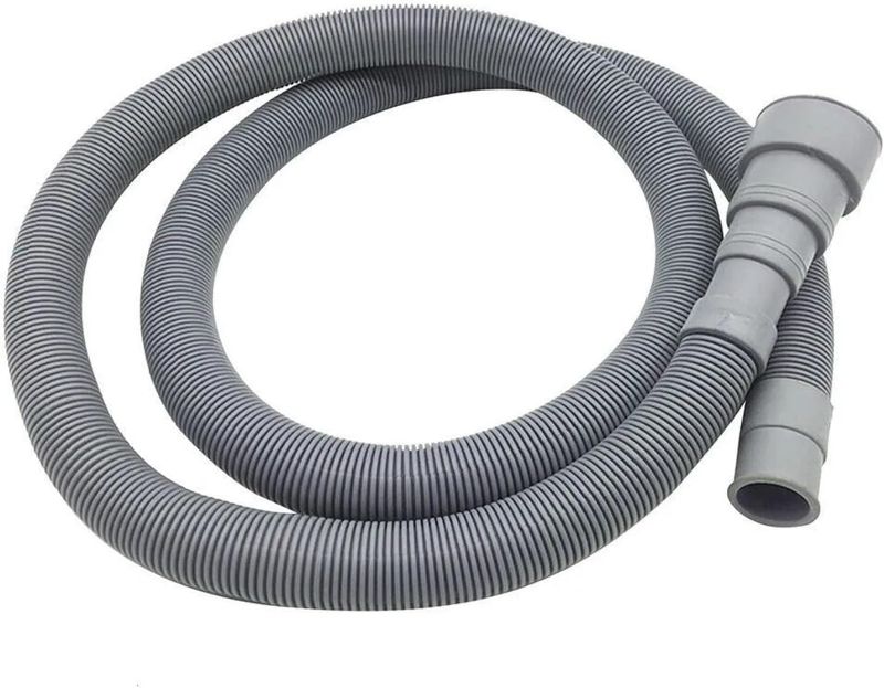 Photo 1 of Long Dishwasher Drain Extension Anti-Kink Leak-Proof Flexible Dishwasher Pipe Replacement Drain Hose Extension