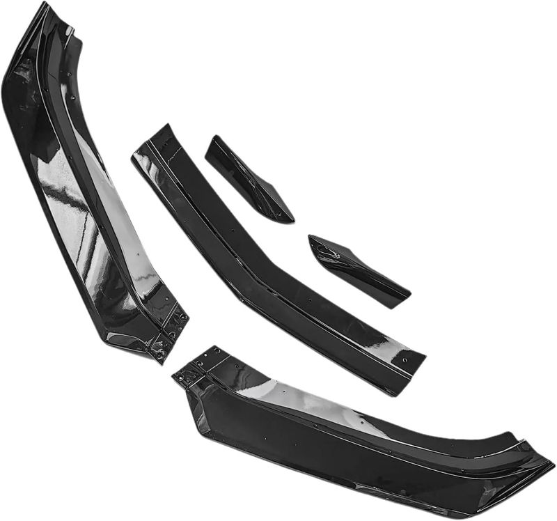 Photo 1 of Car Front Bumper Lip Diffuser Spoiler Splitter BodyKits for Chevrolet Camaro 2015 2016 2017 2018 2019 2020 2021(Glossy Black)