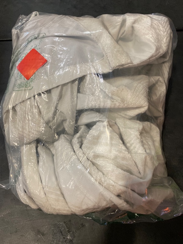 Photo 1 of Eclipse Branson Magnitech 100% Blackout Curtain, Grommet Window Curtain Panel, Seamless Magnetic Closure for Bedroom, Living Room or Nursery, 84 in long x 50 in wide, (2 Panel), Ivory