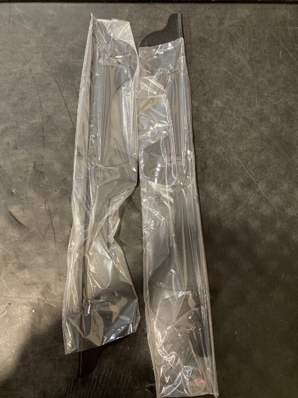 Photo 1 of 2 Pack Stove Gap Covers Stainless Steel - Essential Kitchen Accessories to Fill and Cover Gaps Between Stove and Counter - Keep Your Kitchen Clean and Organized (Black 23.4"L, 0.74" W)