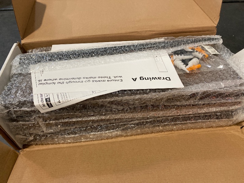 Photo 1 of 3-Tier Wall Mounted  Bookshelf Hanging Kids Bookcase, Toy and Book Storage Bookshelf in Bedroom, Living Room and Nursery