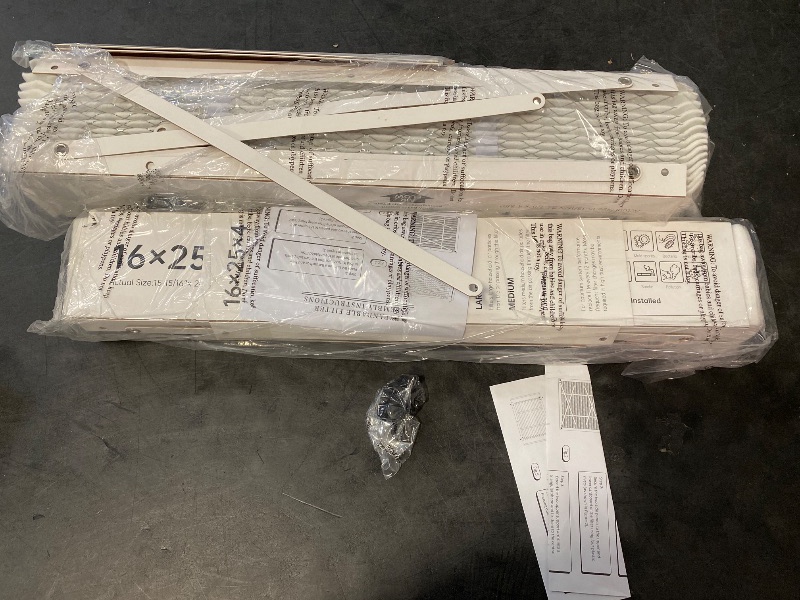 Photo 1 of 16x25x4 AC Furnace Air Filter Compatible with Honeywell FC100A1029, MERV 11 HAVC Filter Replacement, Actual Size:15.94"x24.86"x4.38", Pack of 2