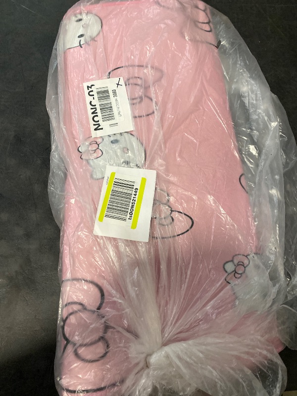 Photo 1 of Pink Washable Runner Rug 2' x 5' 3" Cute Cartoon Kitten Face Pattern Non-Slip Area Rugs Kawaii Carpet Home Decor Carpet for Living Room Bedroom Entryway Rug