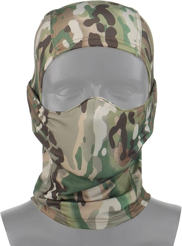 Photo 1 of Airsoft Mask, Style Tactical Airsoft Full Face Protective Mask,Silicone Mask for Airsoft/Cycling